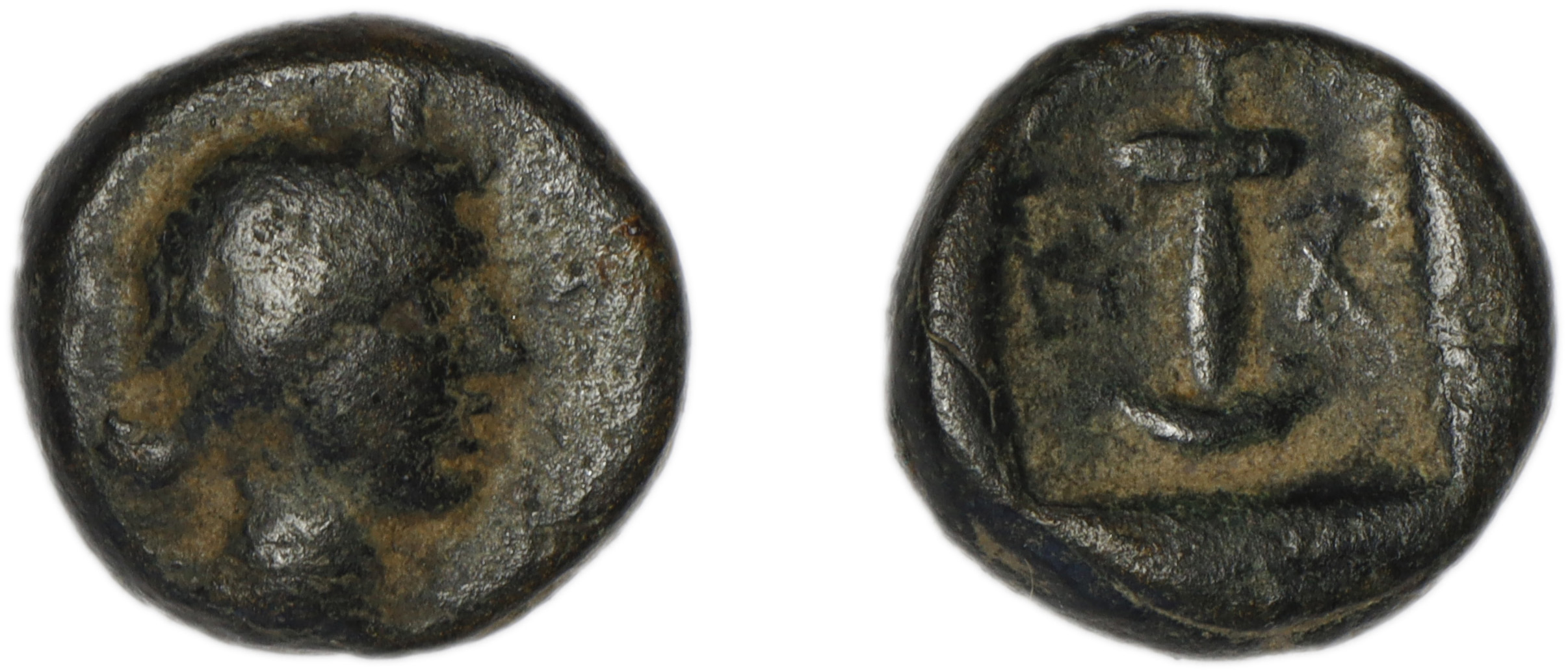 Caunus Ashton 1999 p. 152c, аверс, bm