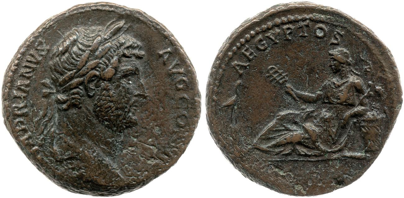 аверс RIC II, Part 3 (second edition) Hadrian 1603