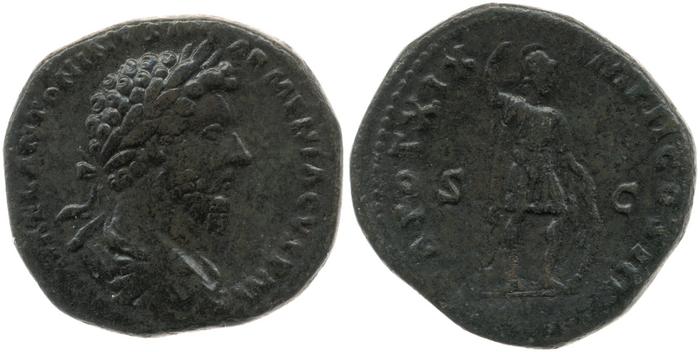 реверс RIC III Marcus Aurelius 899