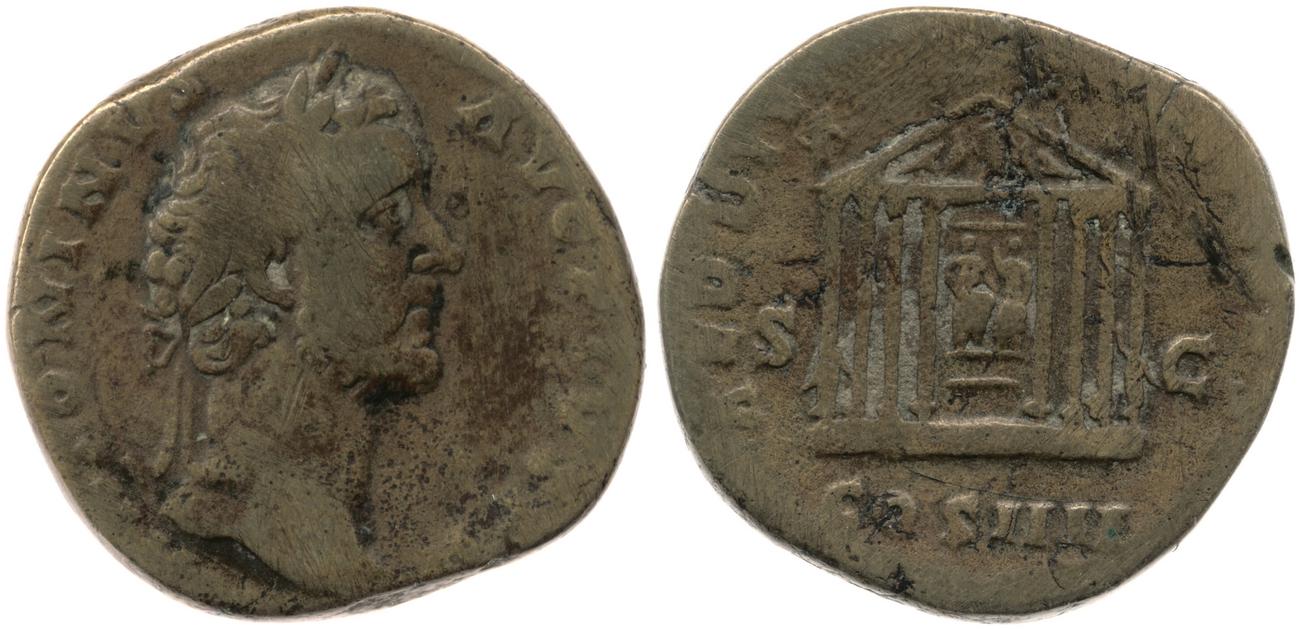 аверс RIC III Antoninus Pius 755