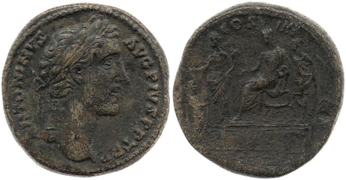 RIC III Antoninus Pius 774, реверс, bm