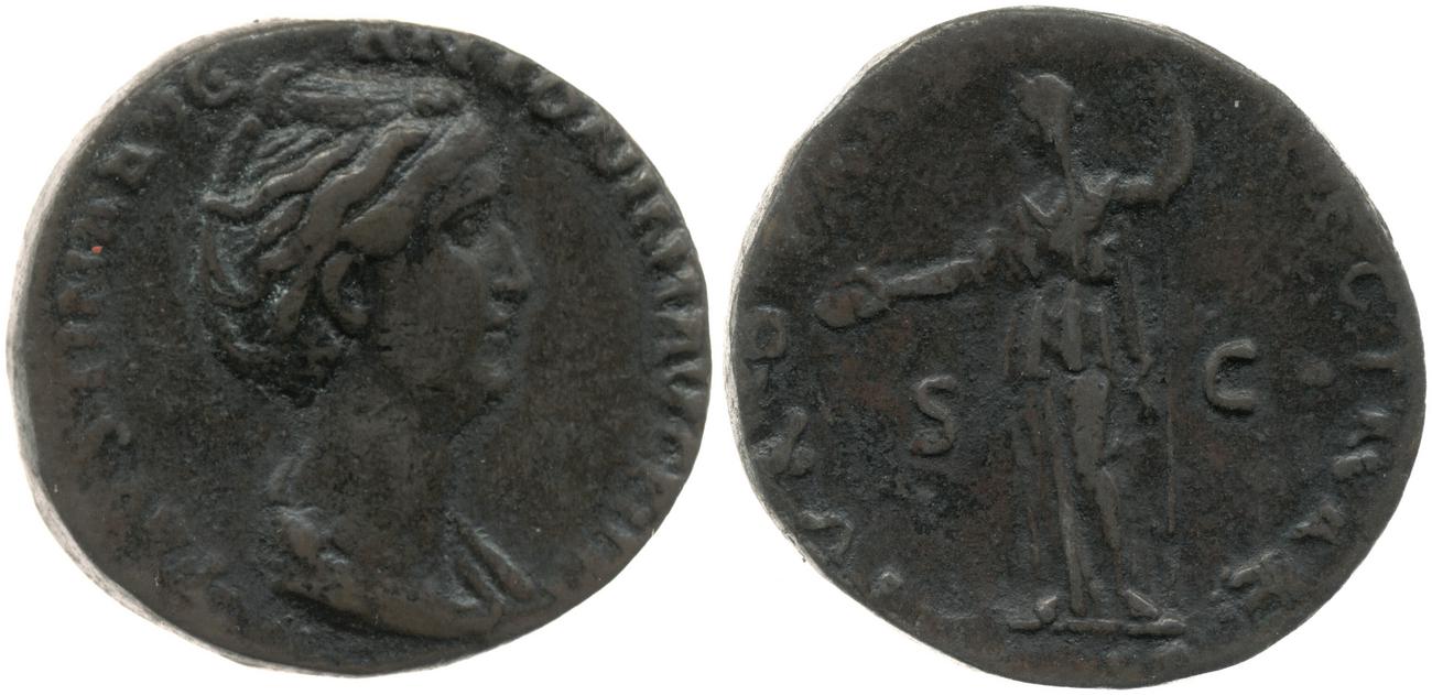аверс RIC III Antoninus Pius 1077A