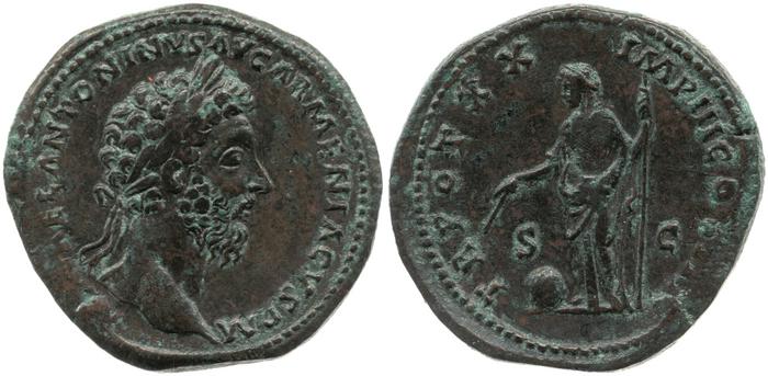 реверс RIC III Marcus Aurelius 923