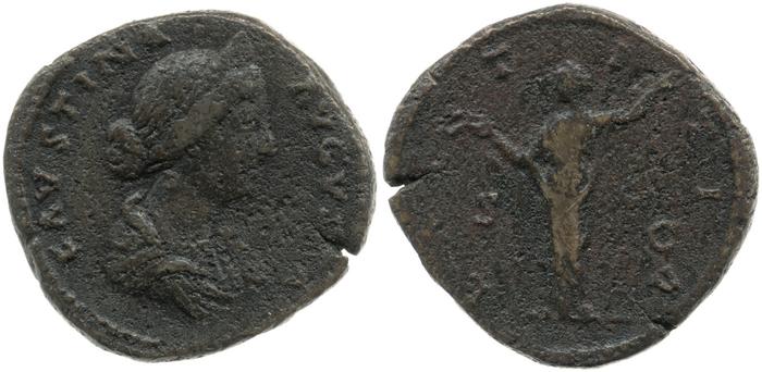 реверс RIC III Marcus Aurelius 1653