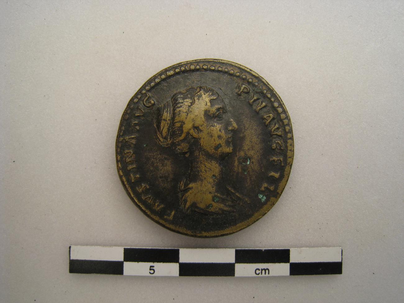 RIC III Antoninus Pius 1372A, аверс, bm