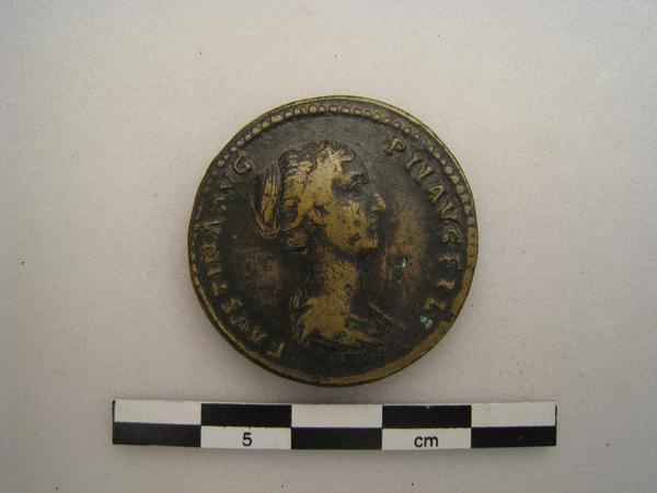 RIC III Antoninus Pius 1372A, реверс, bm