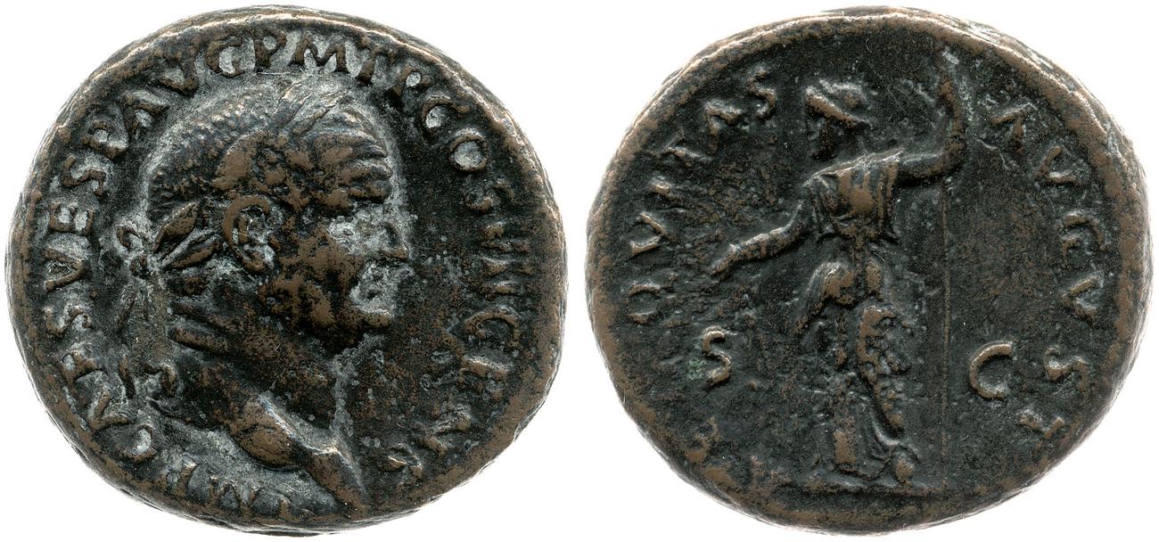 аверс RIC II, Part 1 (second edition) Vespasian 587