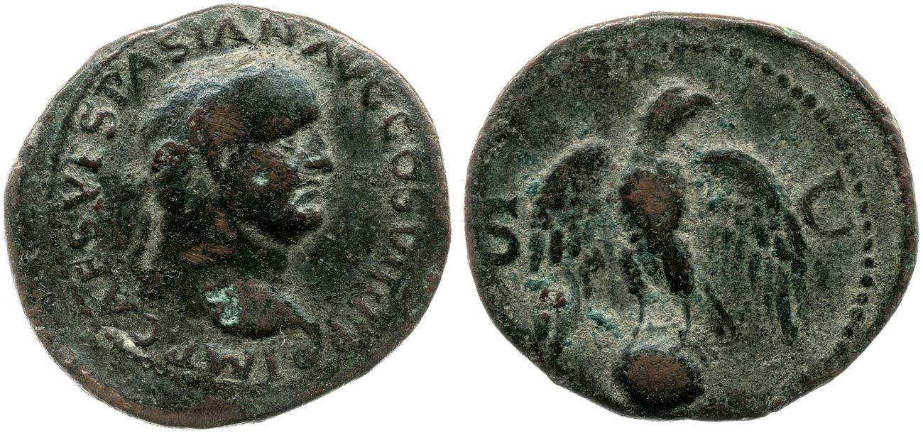 аверс RIC II, Part 1 (second edition) Vespasian 1237