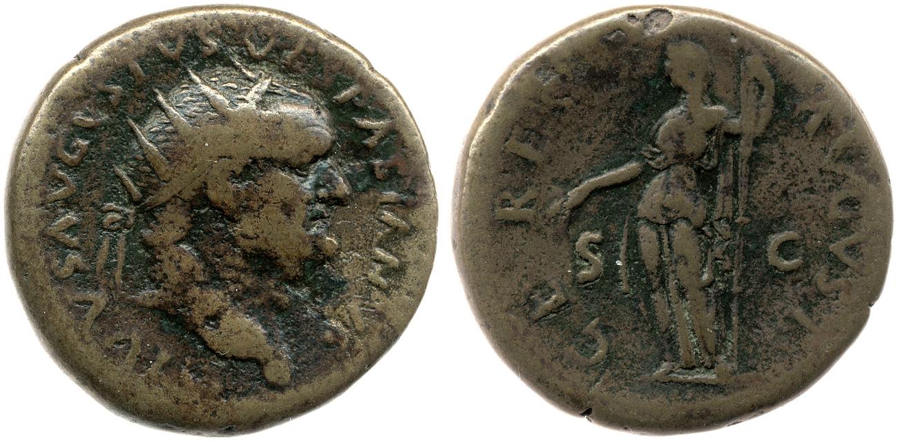 аверс RIC II, Part 1 (second edition) Titus 373