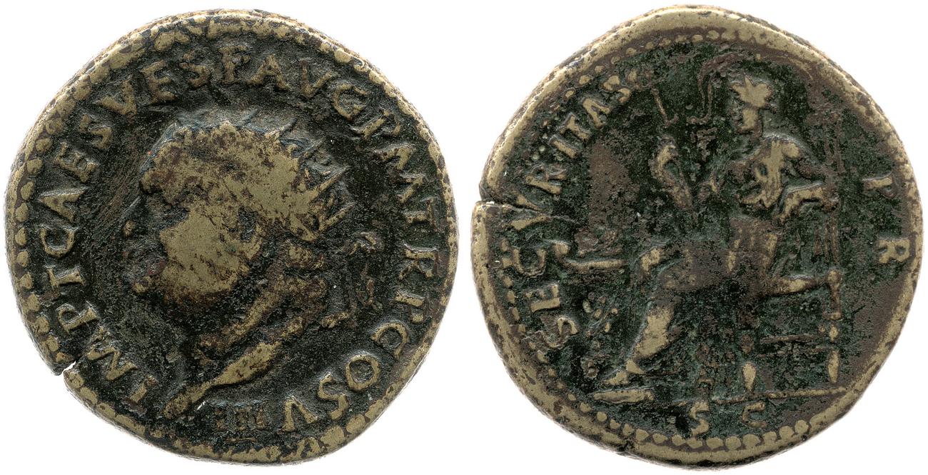 аверс RIC II, Part 1 (second edition) Titus 211
