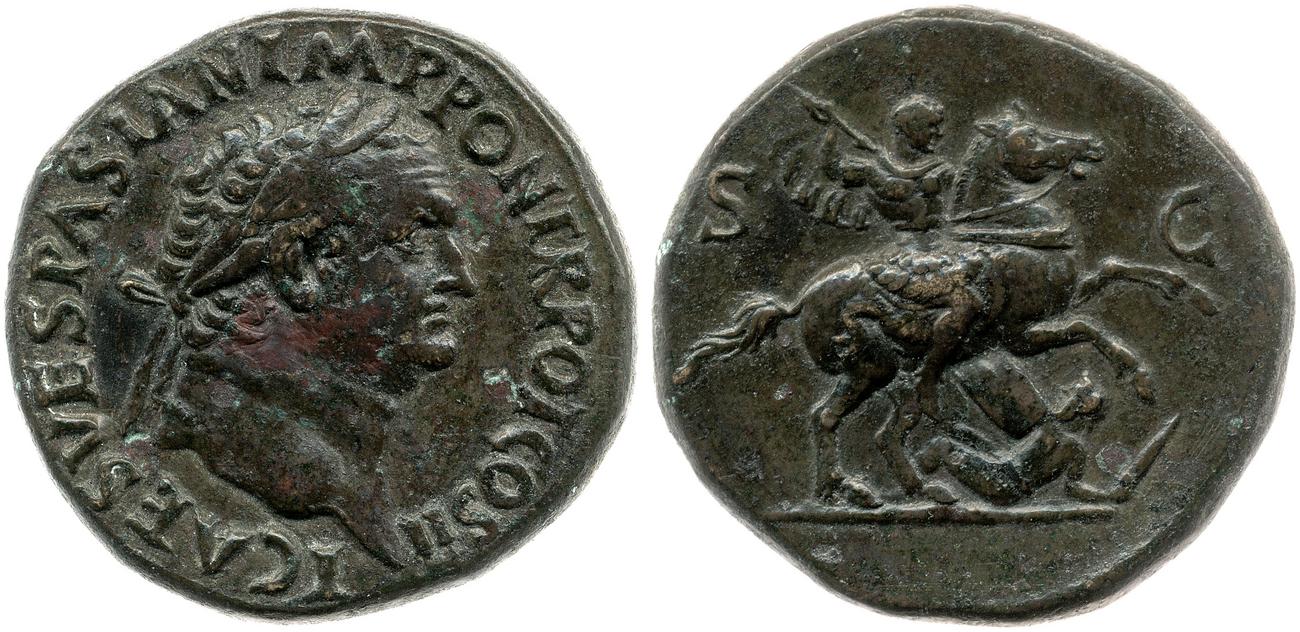 аверс RIC II, Part 1 (second edition) Vespasian 430