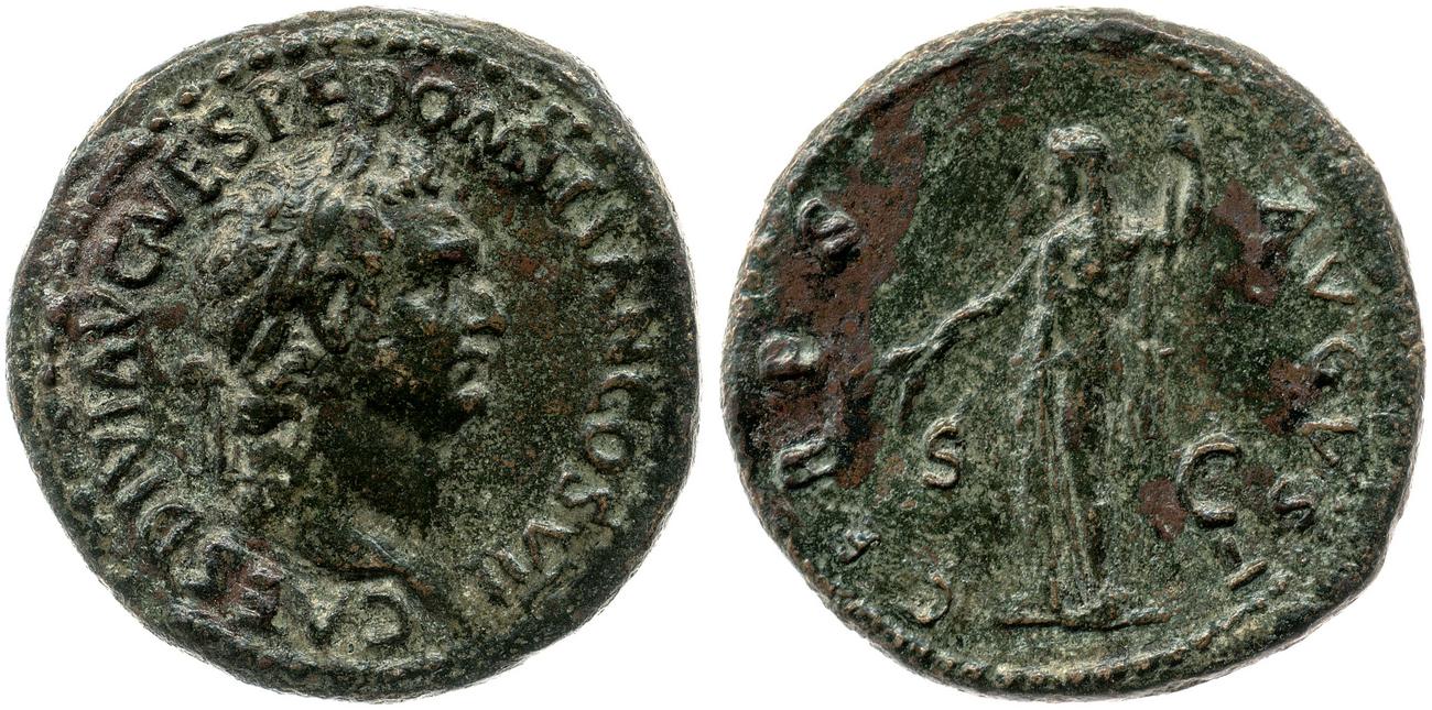аверс RIC II, Part 1 (second edition) Titus 308