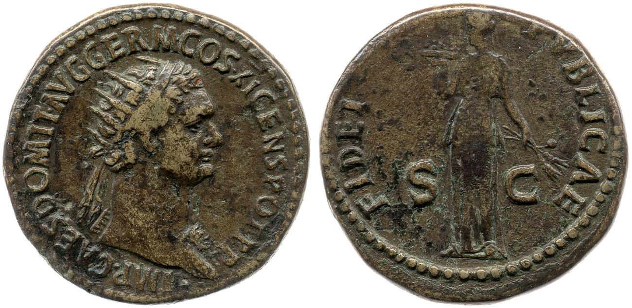 аверс RIC II, Part 1 (second edition) Domitian 368