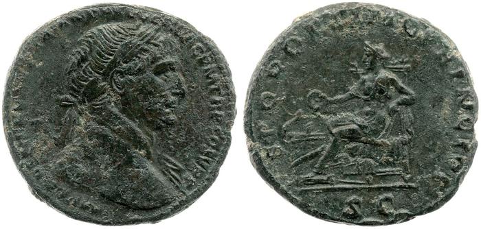 RIC II Trajan 515, реверс, bm