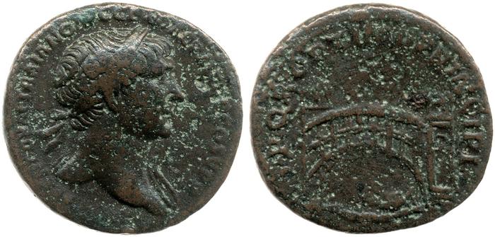 RIC II Trajan 569, реверс, bm