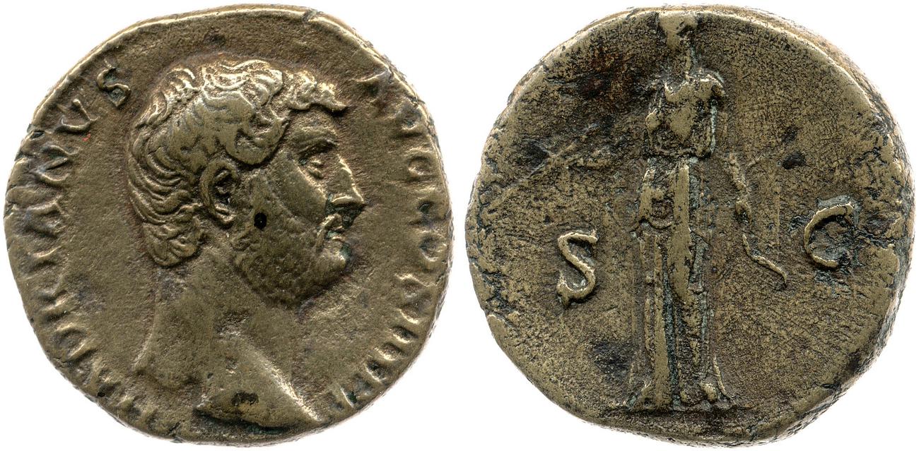 аверс RIC II, Part 3 (second edition) Hadrian 2404