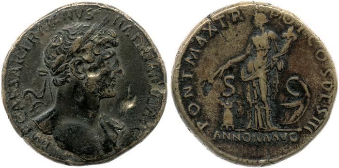 реверс RIC II, Part 3 (second edition) Hadrian 178