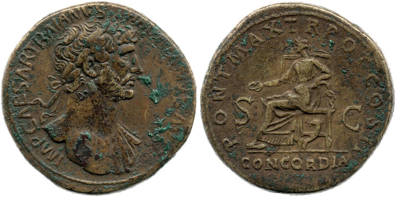аверс RIC II, Part 3 (second edition) Hadrian 148