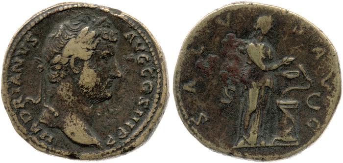 реверс RIC II, Part 3 (second edition) Hadrian 2168