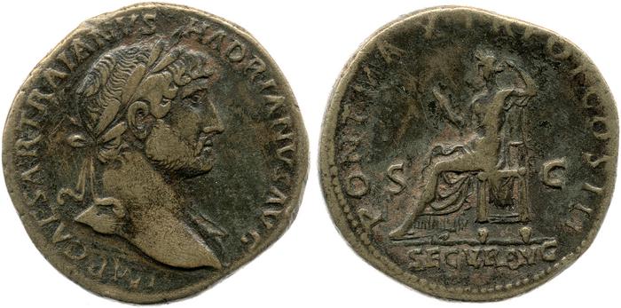 реверс RIC II, Part 3 (second edition) Hadrian 238