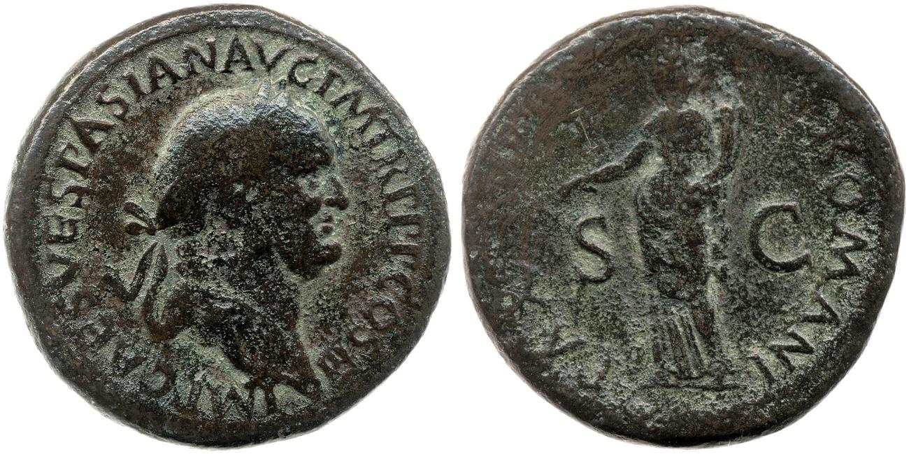 аверс RIC II, Part 1 (second edition) Vespasian 187