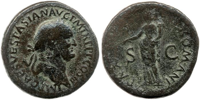 реверс RIC II, Part 1 (second edition) Vespasian 187