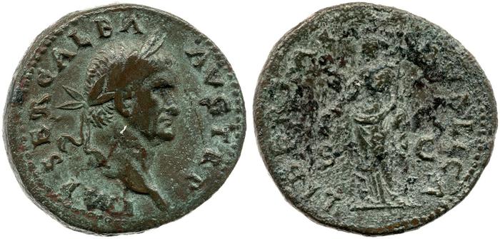 реверс RIC I (second edition) Galba 275