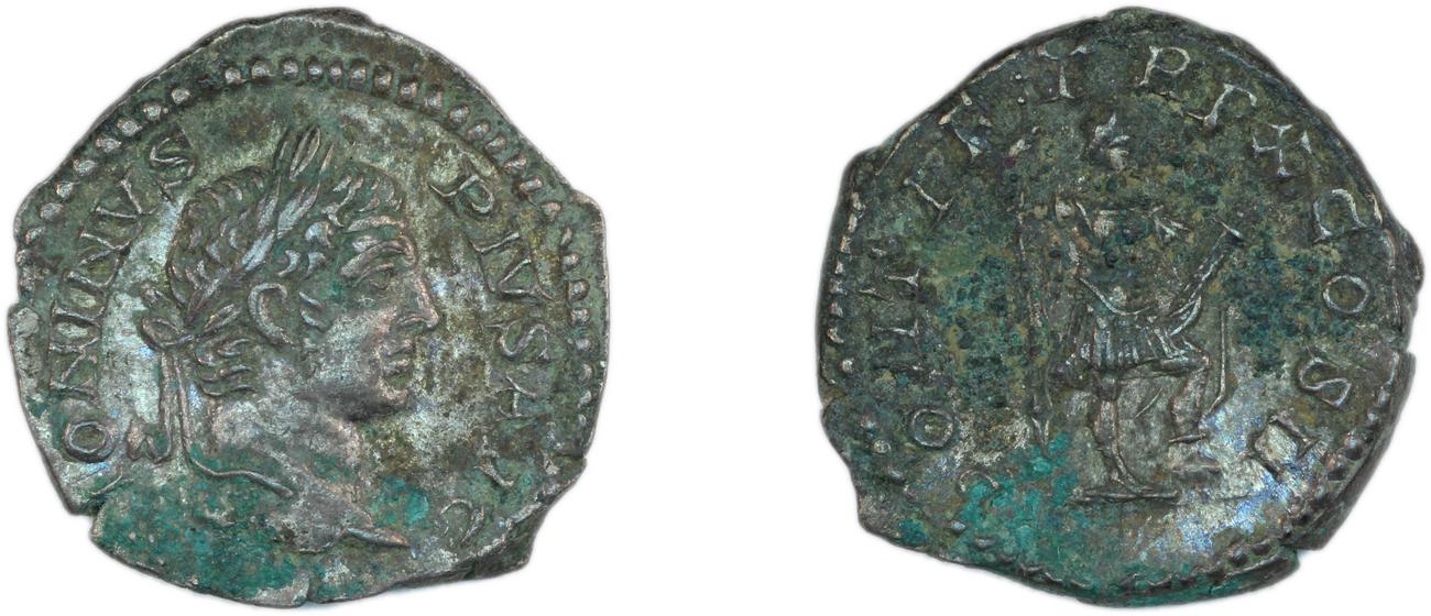 RIC IV Caracalla 95, аверс, bm