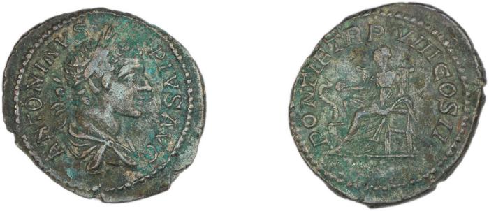 RIC IV Caracalla 82, реверс, bm