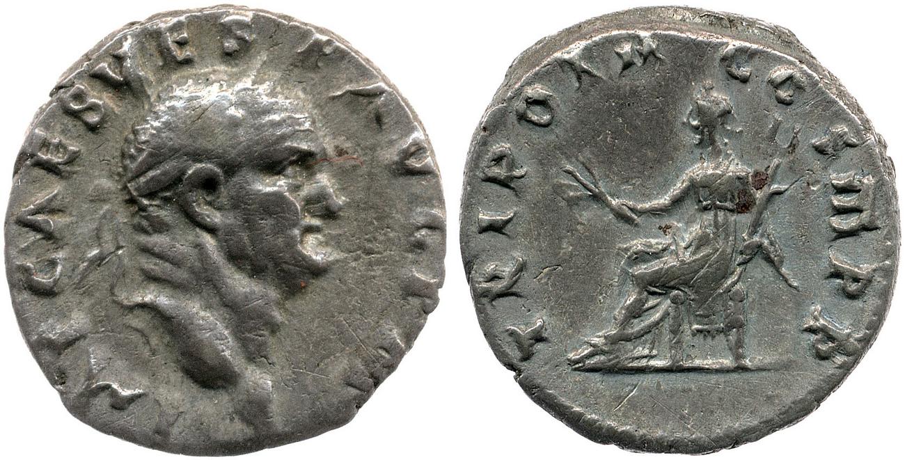 аверс RIC II, Part 1 (second edition) Vespasian 41