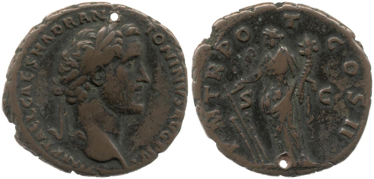 аверс RIC III Antoninus Pius 533B
