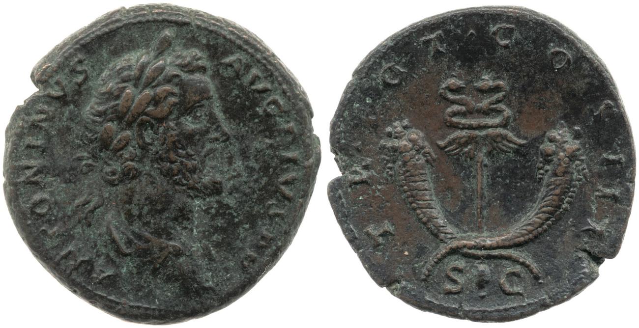 аверс RIC III Antoninus Pius 705B