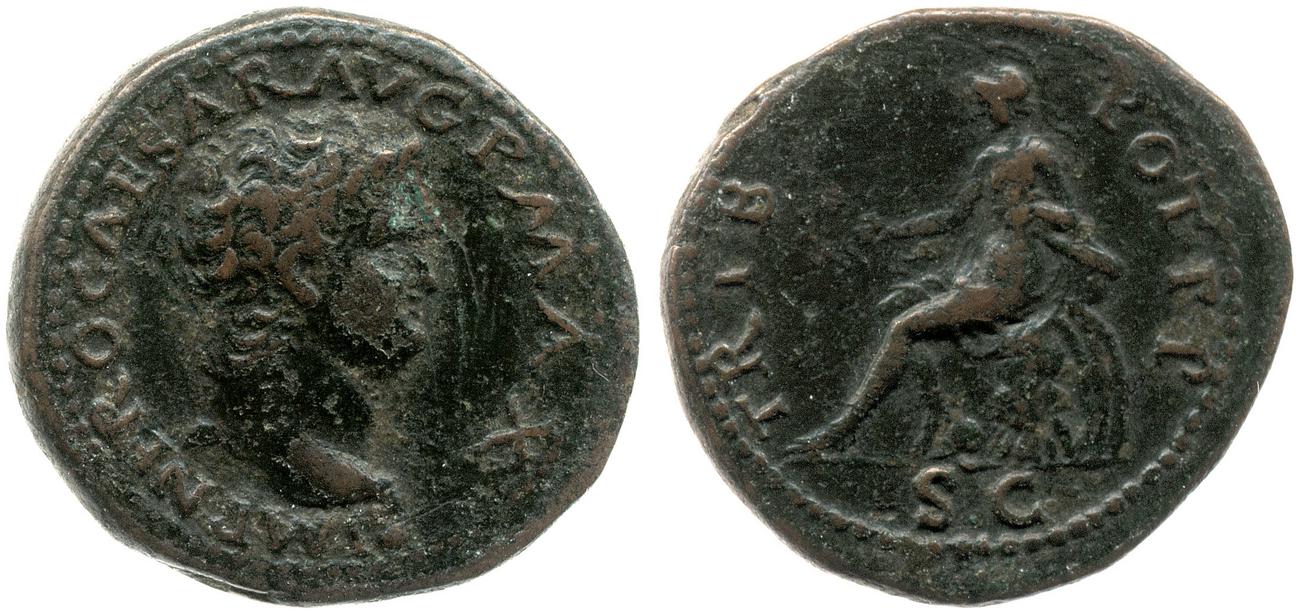 аверс RIC I (second edition) Nero 558