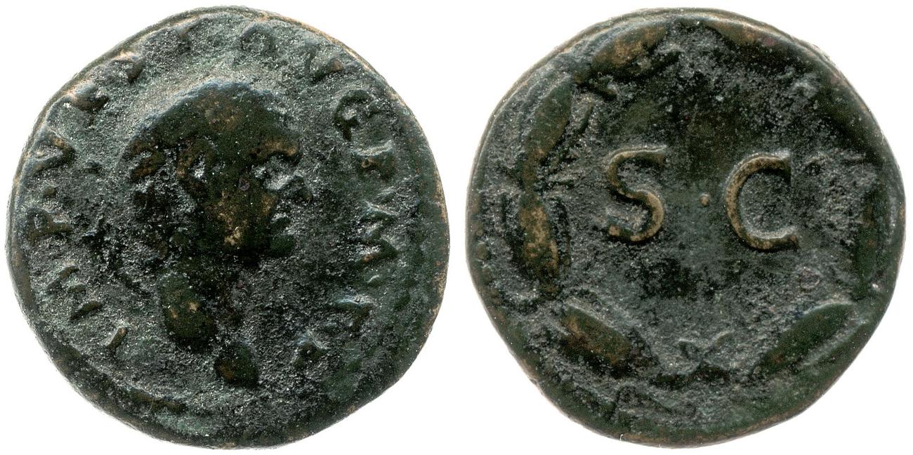 аверс RIC II, Part 1 (second edition) Vespasian 1566