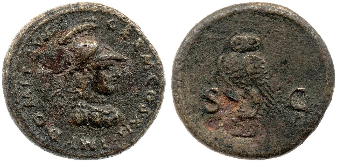 аверс RIC II, Part 1 (second edition) Domitian 501
