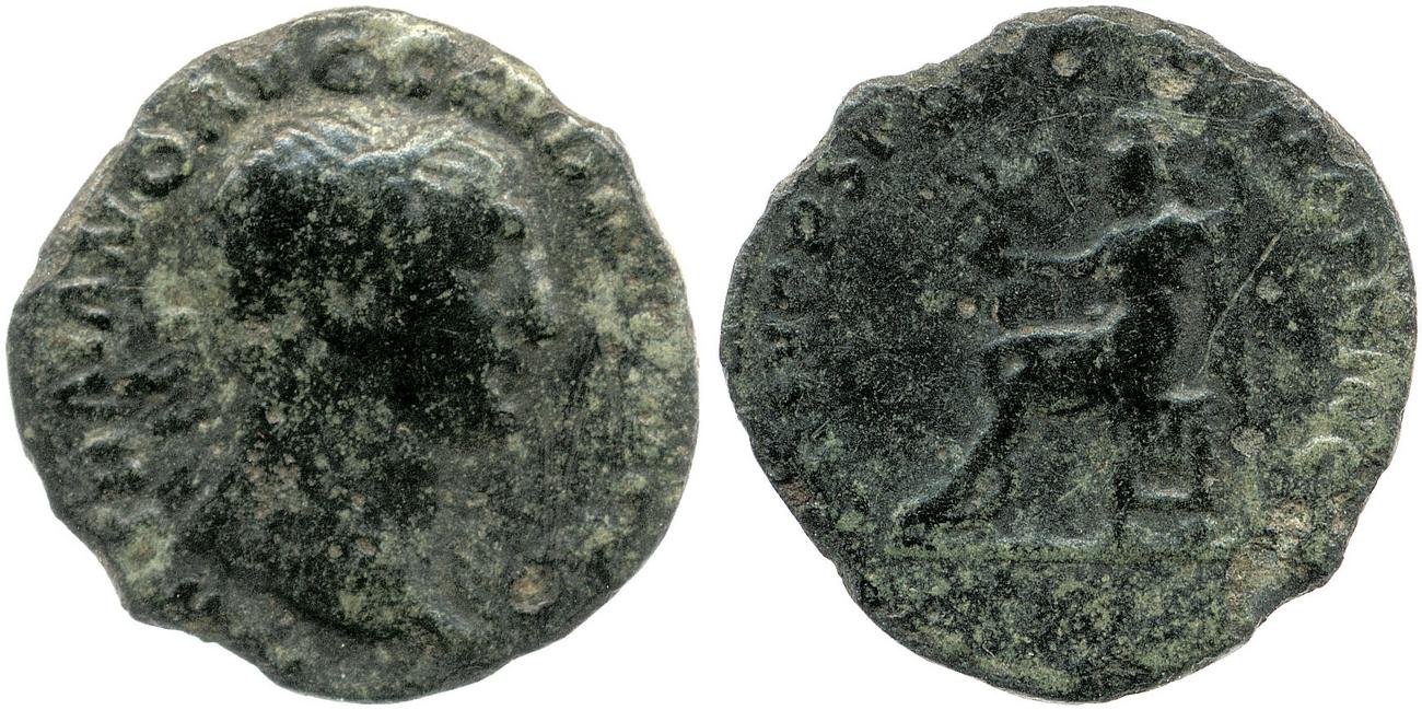 RIC II Trajan 116, obverse, bm