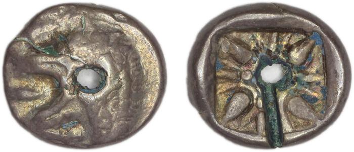 Miletus Babelon 1907 430, реверс, bm