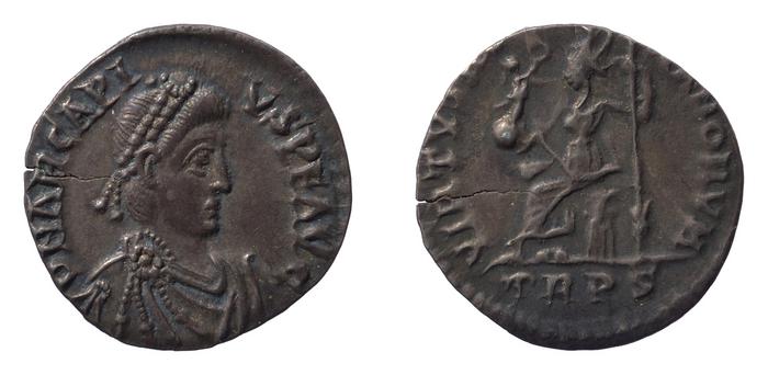 RIC IX Treveri 106C, реверс, bm