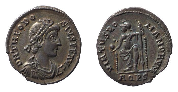 RIC IX Aquileia 28D, реверс, bm