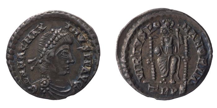 RIC IX Treveri 84B, реверс, bm