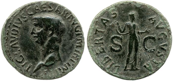 реверс RIC I (second edition) Claudius 113