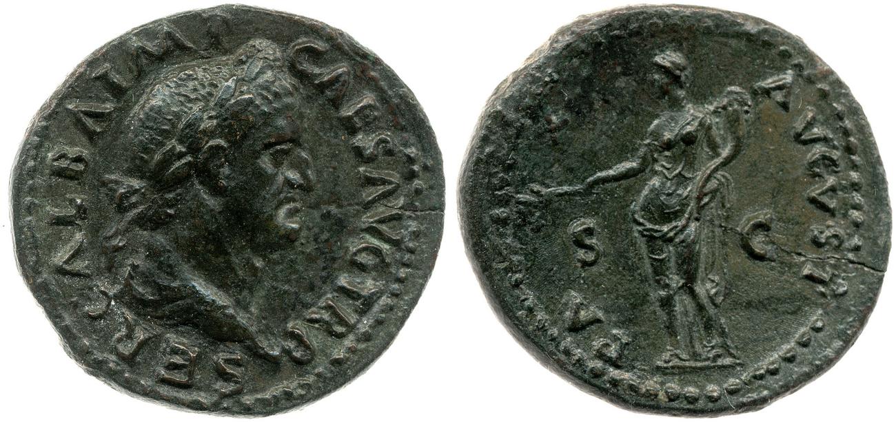 аверс RIC I (second edition) Galba 280