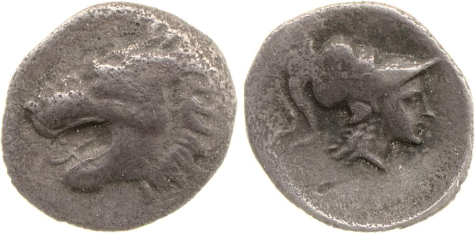 Selge British Museum 1885-11-3-7, аверс, bm