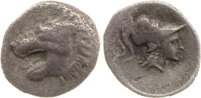 Selge British Museum 1885-11-3-7, реверс, bm