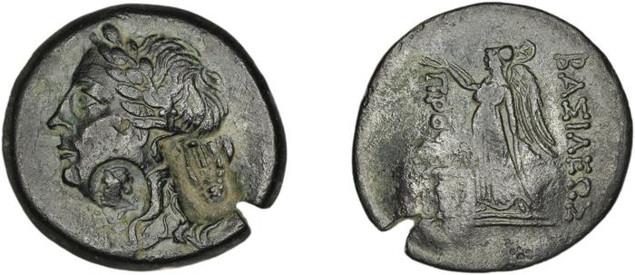 Prusias I of Bithynia Bithynia Waddington 1908 16, реверс, bm