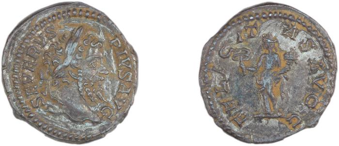 RIC IV Septimius Severus 261, реверс, bm