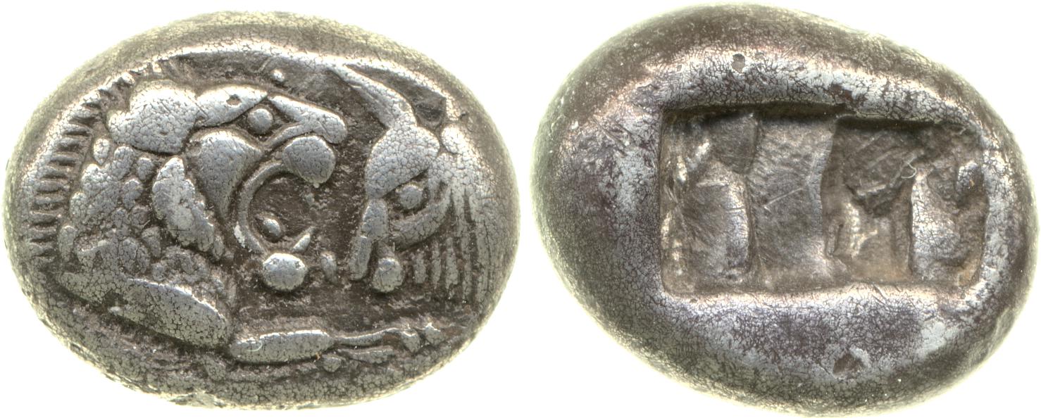 Sardis Carradice 1987 Croeseid B, аверс, bm