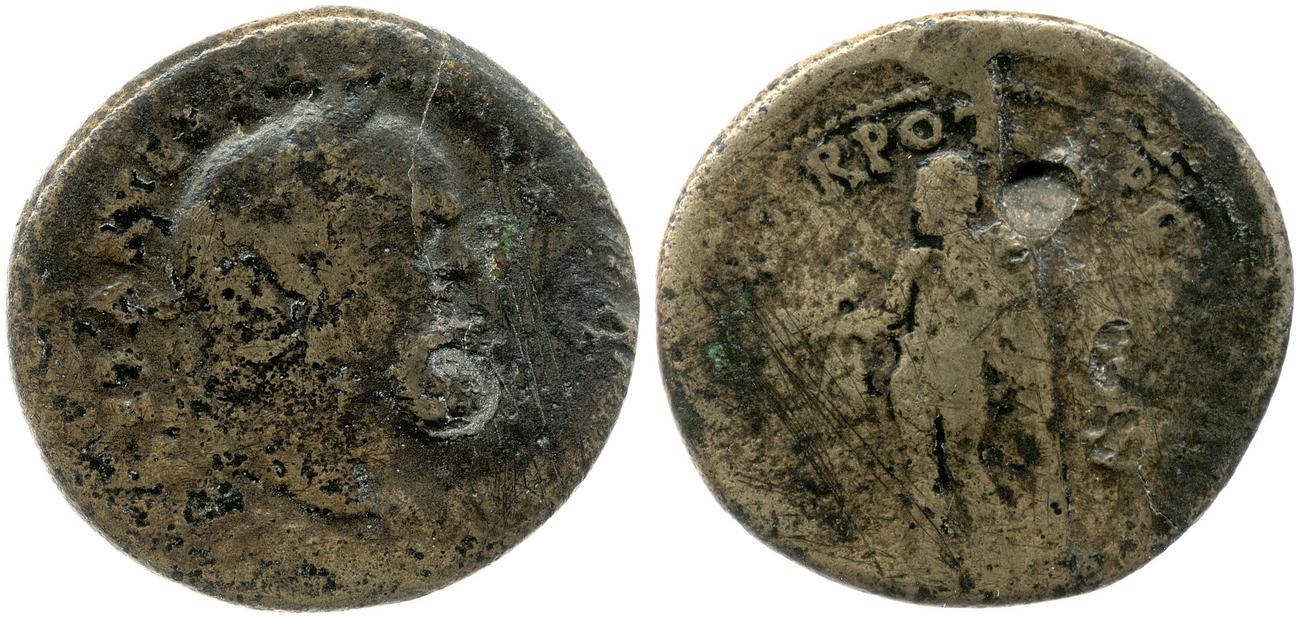 obverse RIC II, Part 1 (second edition) Vespasian 1501