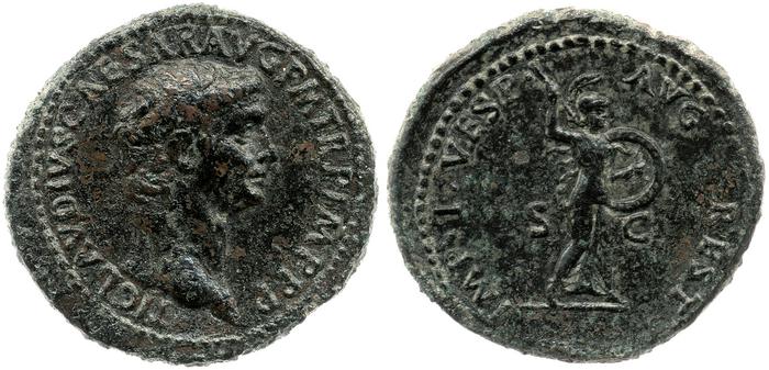 RIC II, Part 1 (second edition) Titus 484, реверс, bm