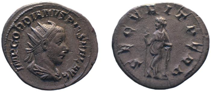 RIC IV Gordian III 151, реверс, bm